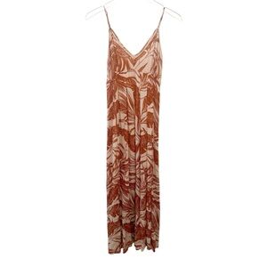 BILA-77 Tropical Floral Maxi‎ Dress size XS